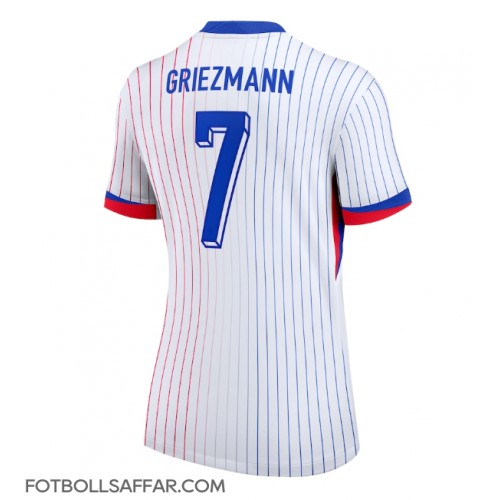 Frankrike Antoine Griezmann #7 Bortatröja Dam EM 2024 Kortärmad